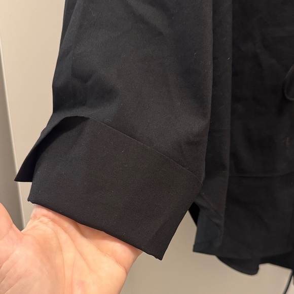 🆕 Express Collard Tie-Down Shirt. L. Brand NWT!!💥💥 - Picture 4 of 6